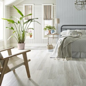 Bedroom vinyl flooring | Montgomery's CarpetsPlus COLORTILE